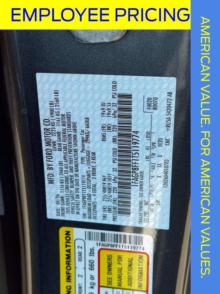 2026 Ford Mustang GT Premium
