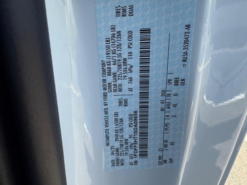 2025 Ford F-550SD XL DRW