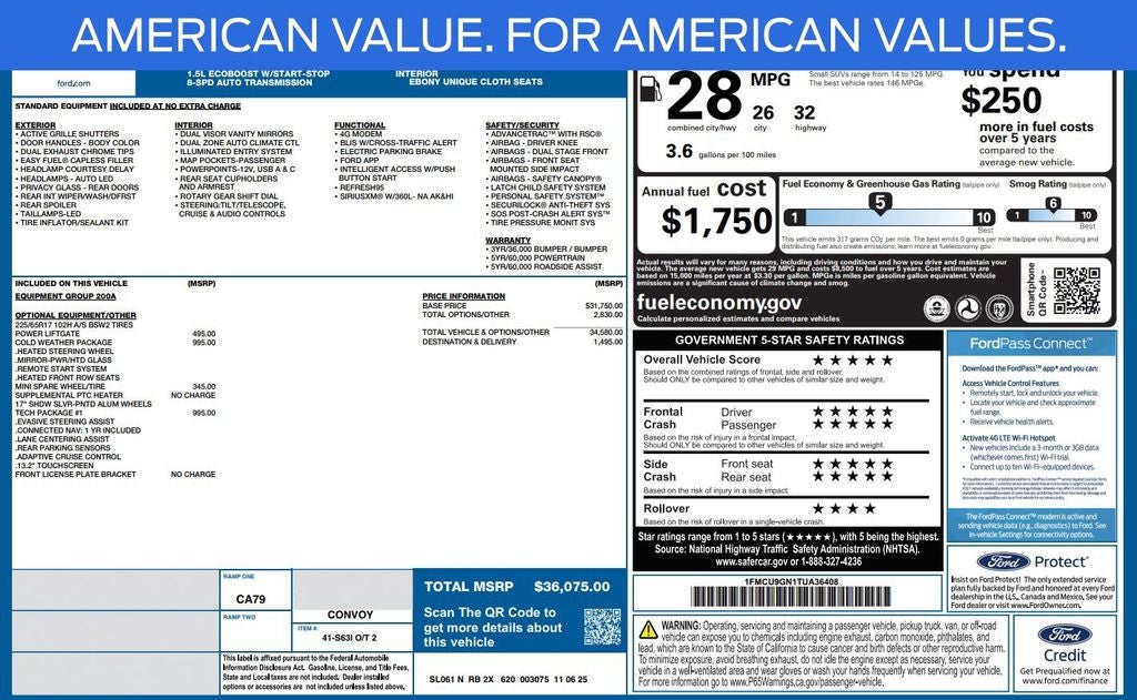 2026 Ford Escape Active
