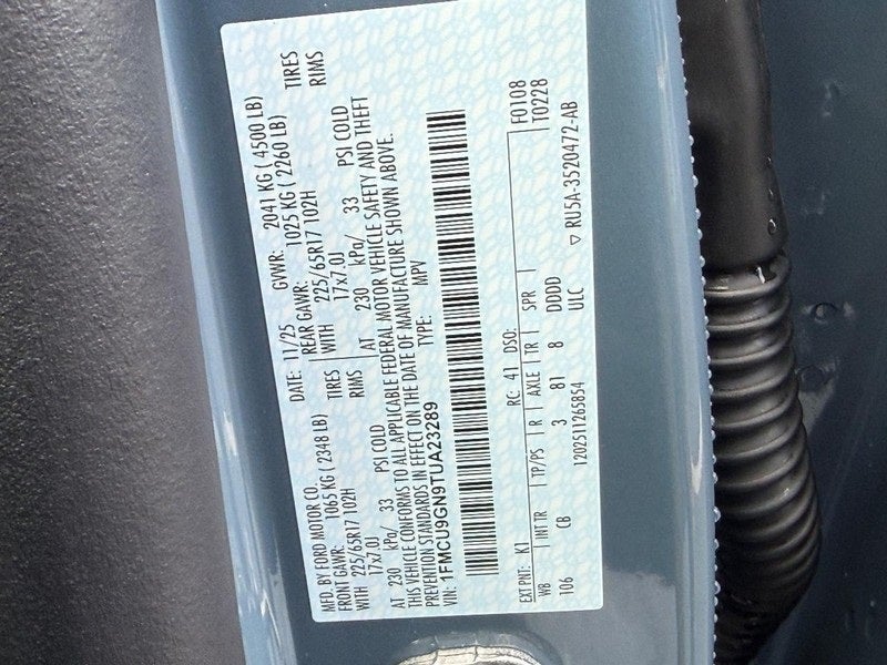 2026 Ford Escape Active