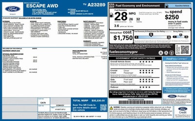 2026 Ford Escape Active