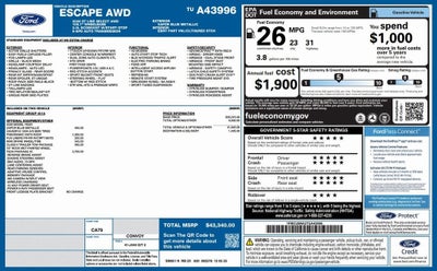 2026 Ford Escape ST-Line Select