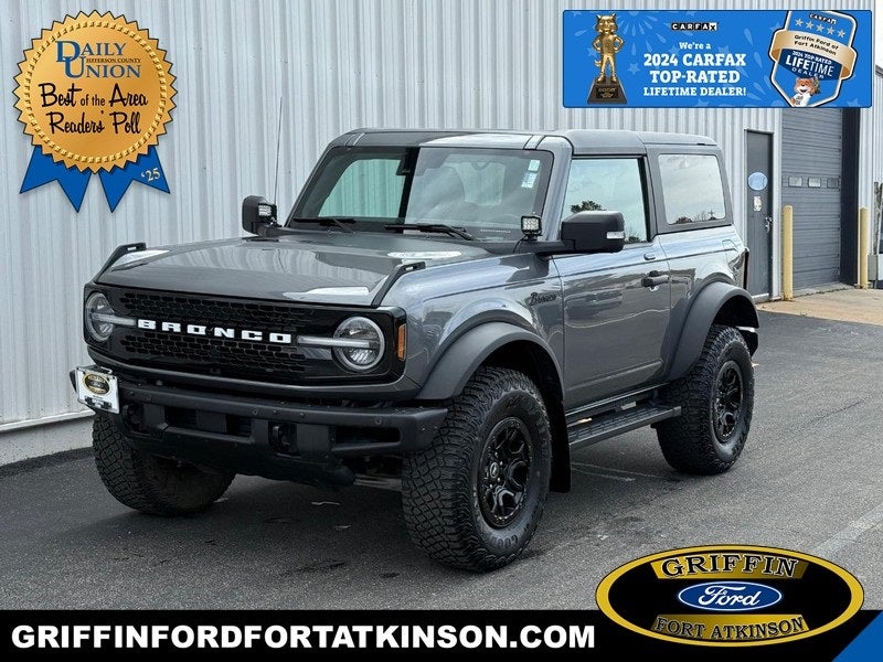 2022 Ford Bronco Wildtrak CERTIFIED HARD TOP BRONCO NEAR MADISON