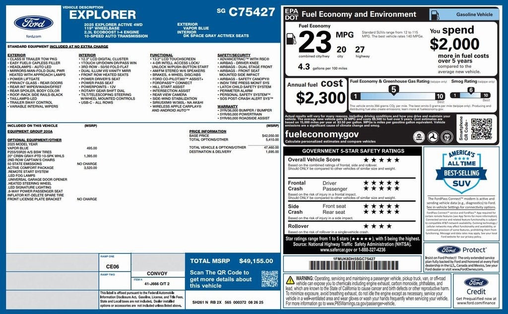 2025 Ford Explorer Active