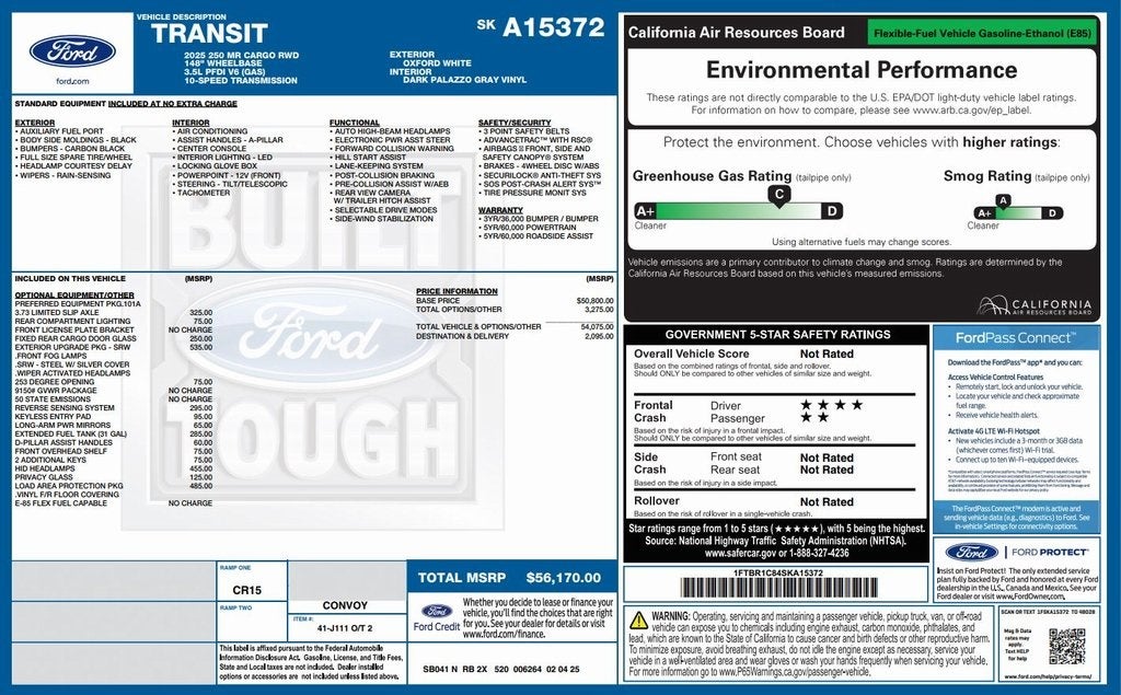 2025 Ford Transit-250 Mid Roof