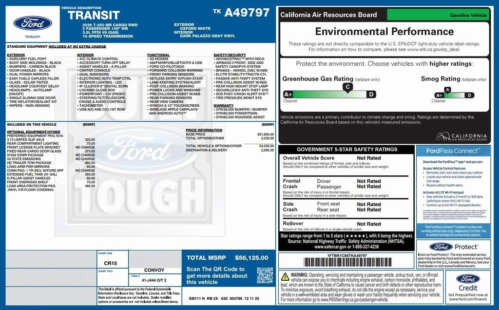 2026 Ford Transit-250 Mid-Roof