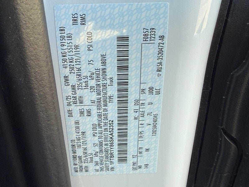 2025 Ford Transit-250 Low Roof