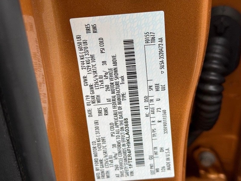 2019 Ford Ranger Lariat CERTIFIED Near Madison