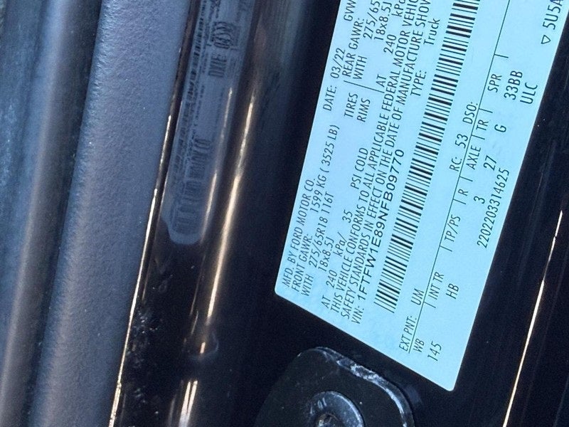 2022 Ford F-150 Lariat Certified Near Milwaukee