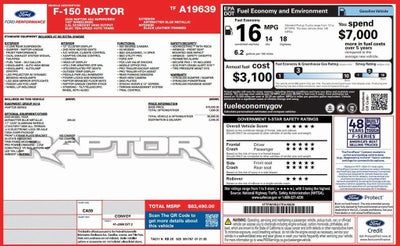 2026 Ford F-150 Raptor