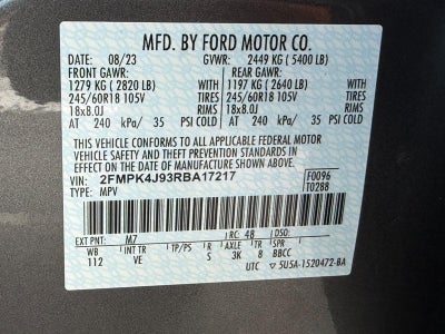 2024 Ford Edge SEL CERTIFIED NEAR JANESVILLE