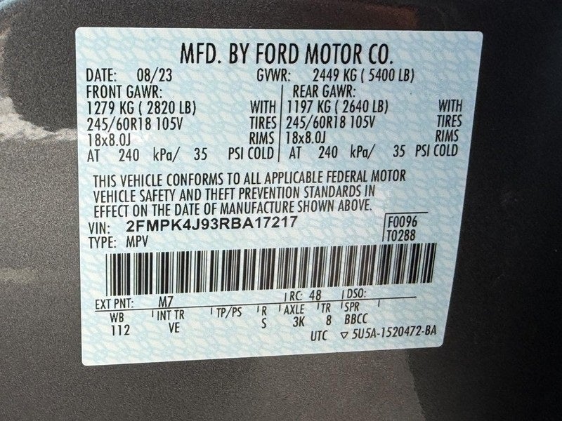 2024 Ford Edge SEL CERTIFIED NEAR JANESVILLE