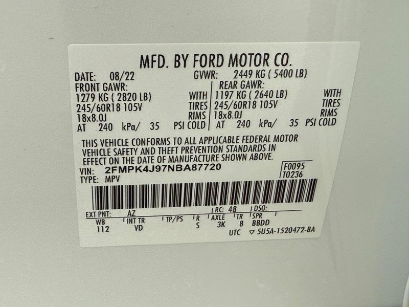 2022 Ford Edge SEL CERTIFIED Near Milwaukee