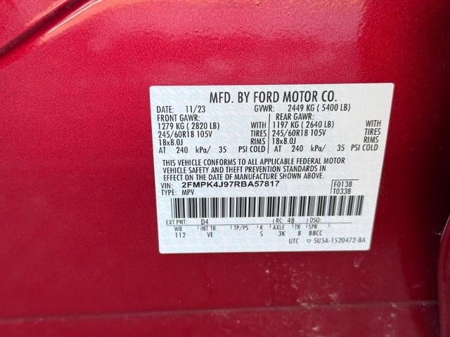 2024 Ford Edge SEL CERTIFIED Near Janesville