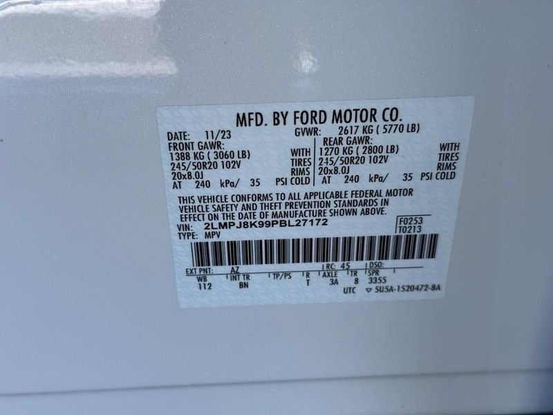 2023 Lincoln Nautilus Reserve