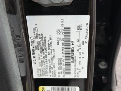 2014 Ford Fusion Hybrid SE