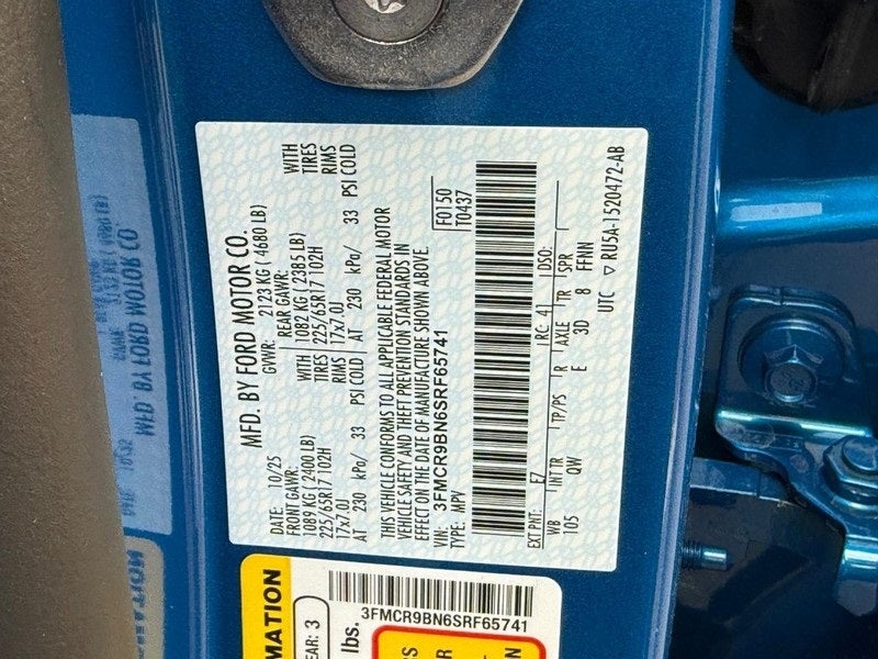 2025 Ford Bronco Sport Big Bend