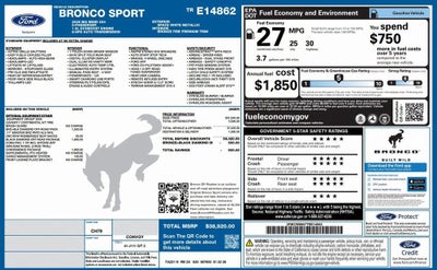 2026 Ford Bronco Sport Big Bend Bronze Appearance Pack