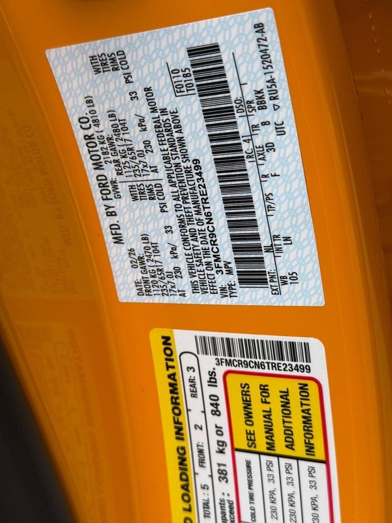 2026 Ford Bronco Sport Outer Banks