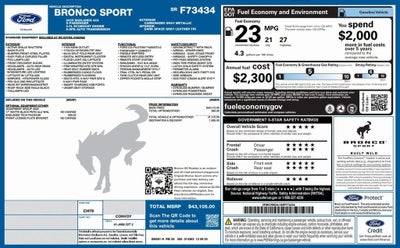 2025 Ford Bronco Sport Badlands