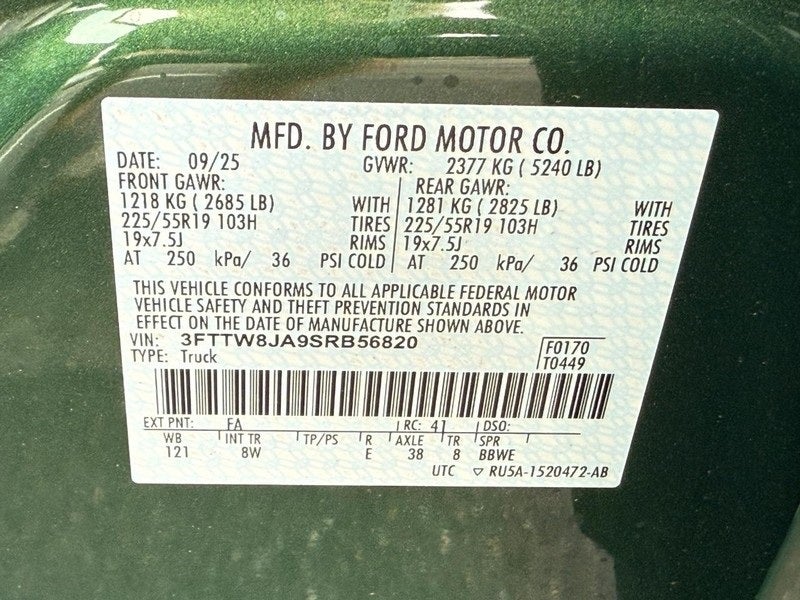 2025 Ford Maverick XLT